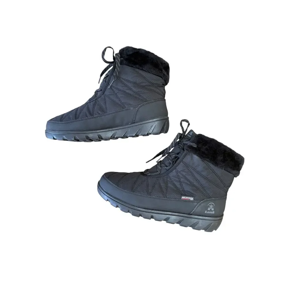 Kamik Hannah Lo Black Winter Boots – Sz 10